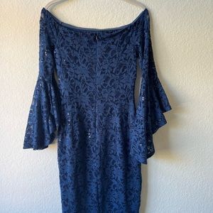 Beautiful blue sequin cocktail dress! Venus , size 4